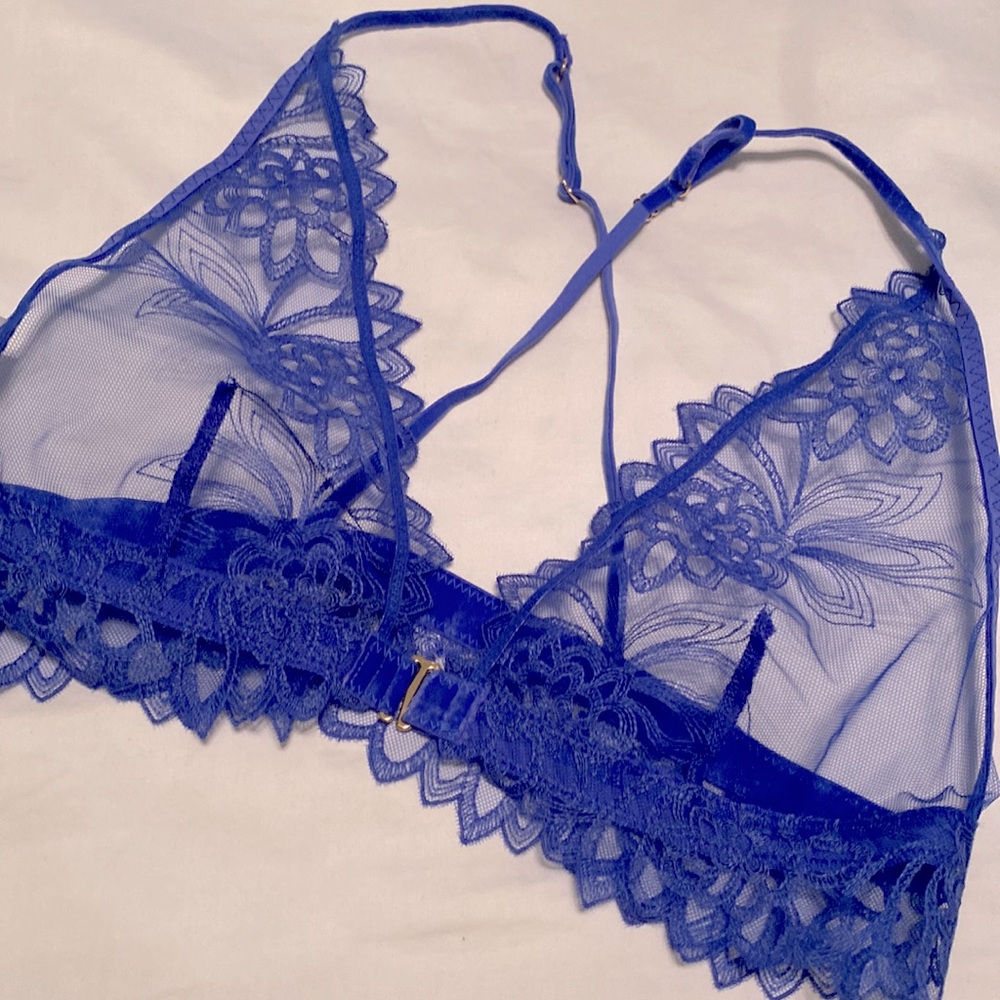 NWT Free People Amelie Lace Bralette - Picture 5 of 10